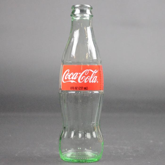 old glass coke bottle.